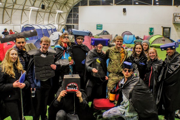 Bristol hammerhead costume Team Pic